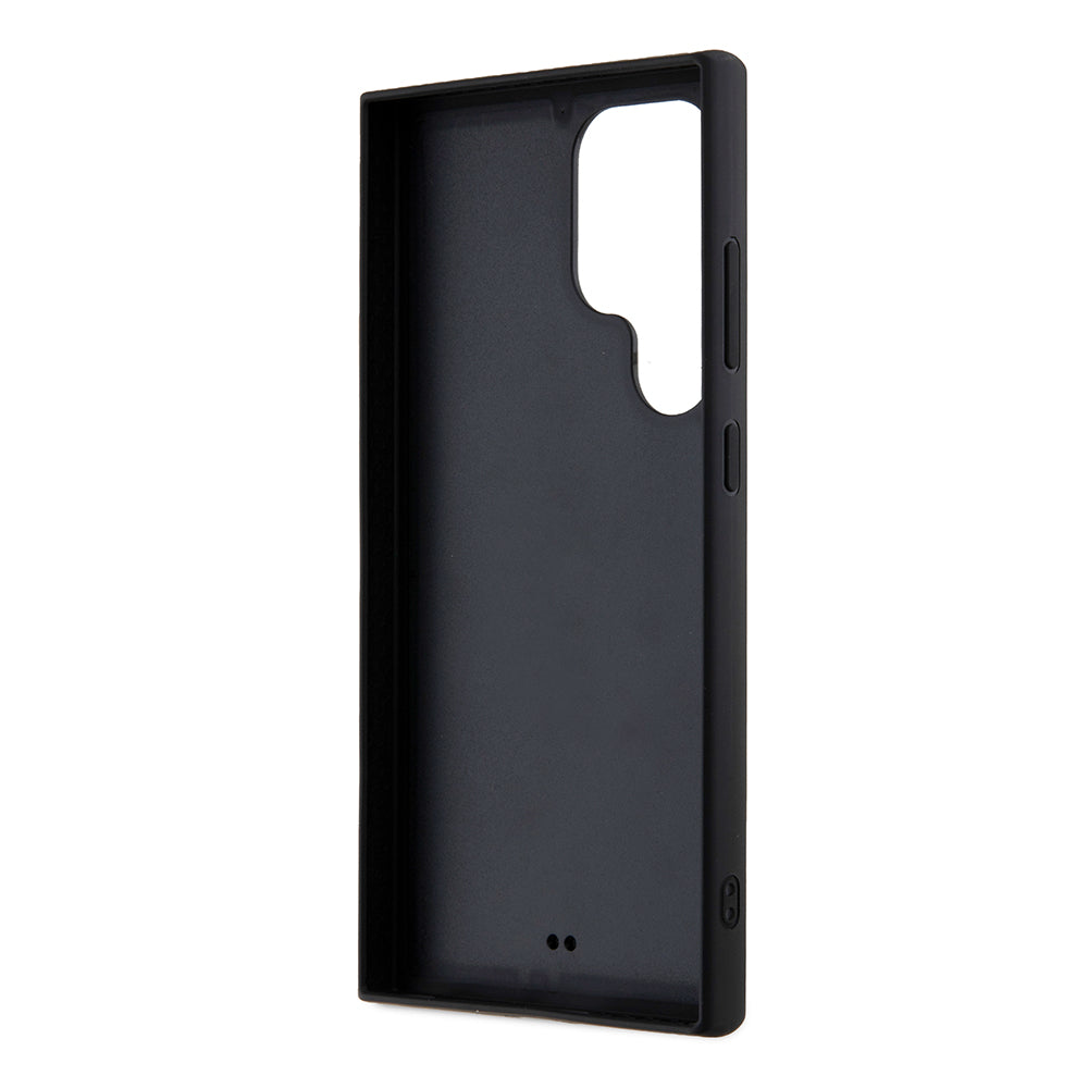 Capa para Samsung Galaxy S24 Ultra S928, Karl Lagerfeld, Rhinestone Metal Plate, Preta