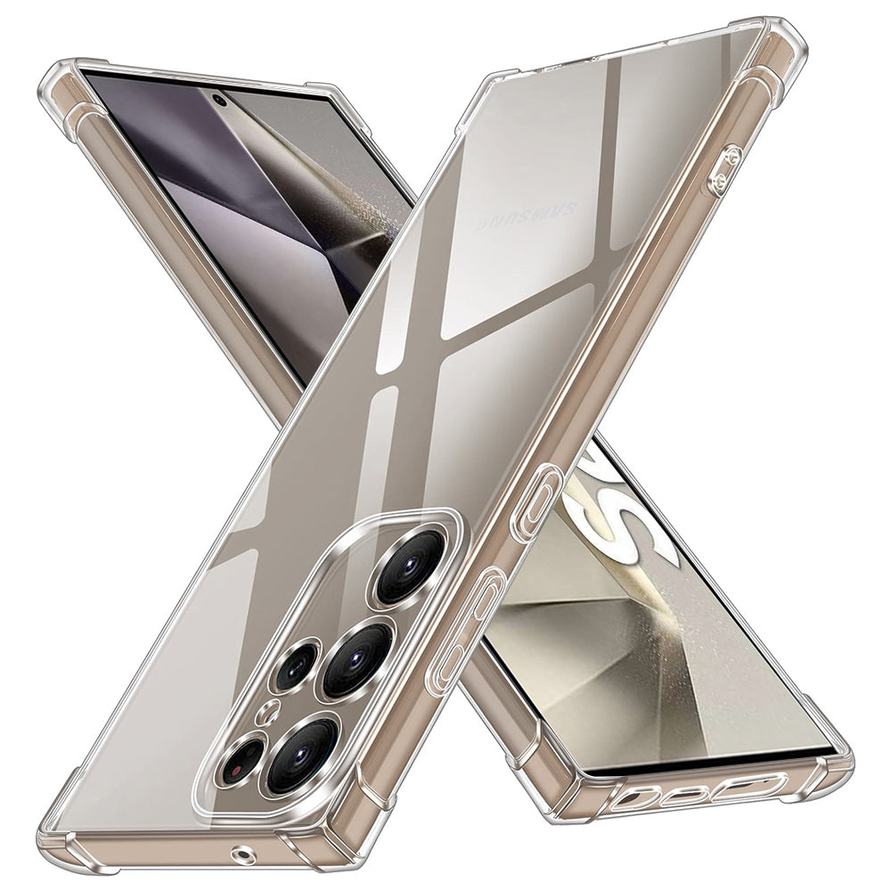 Capa para Samsung Galaxy S24 Ultra S928, Techsuit, Transparente à Prova de Choques, Transparente