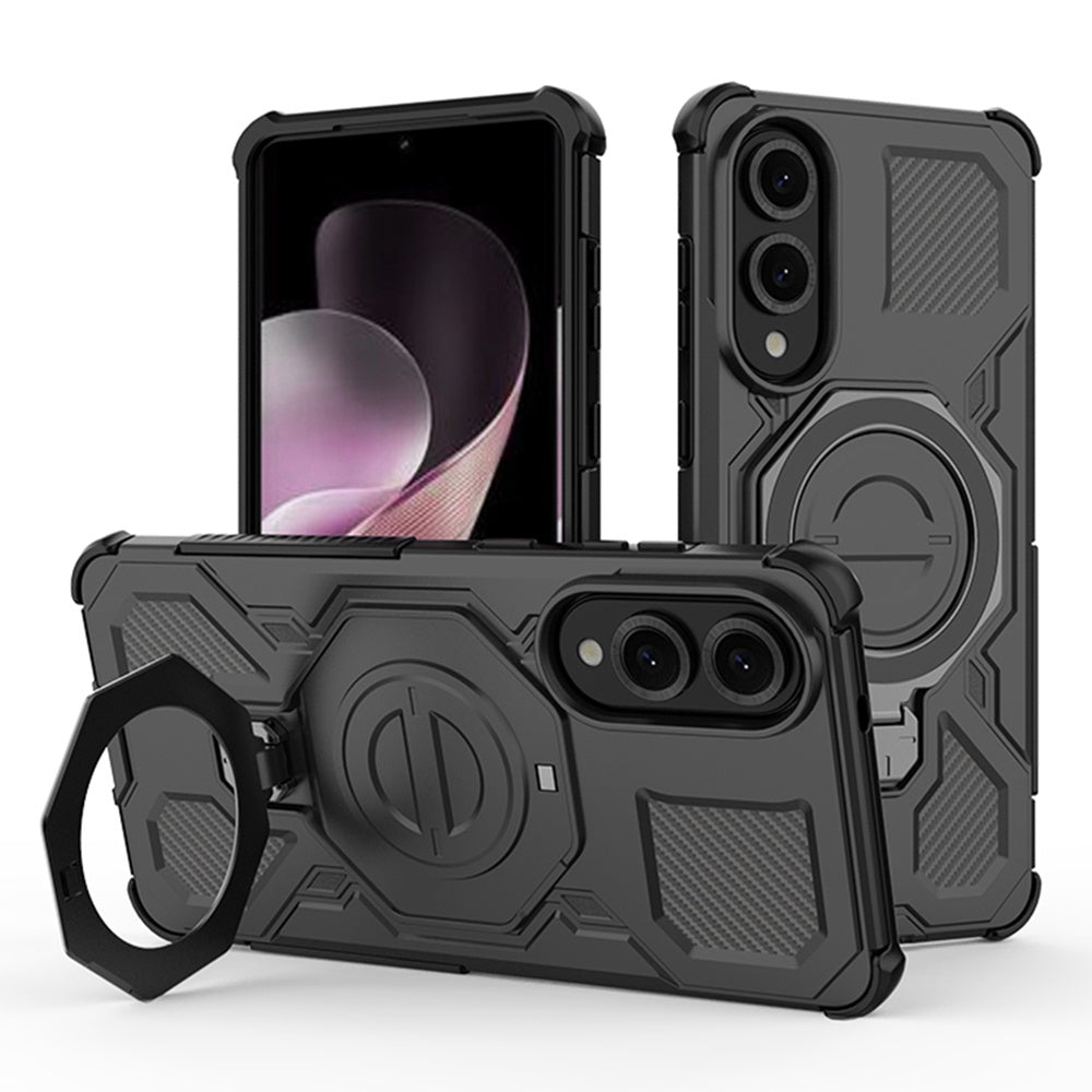 Capa para Samsung Galaxy S25 Edge S937, Techsuit, Carbon Shield Pro, Preta