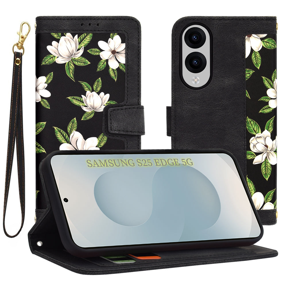 Capa para Samsung Galaxy S25 Edge S937, Techsuit, FlipCraft, Preta