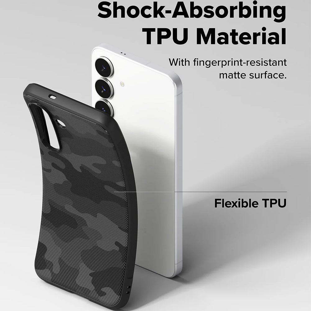 Capa para Samsung Galaxy S25 FE, Ringke, Ônix, Camuflagem