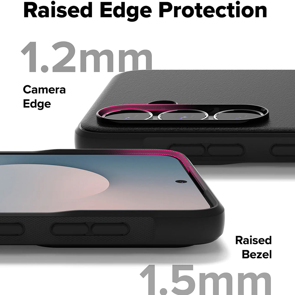 Capa para Samsung Galaxy S25 FE, Ringke, Onyx, Preta