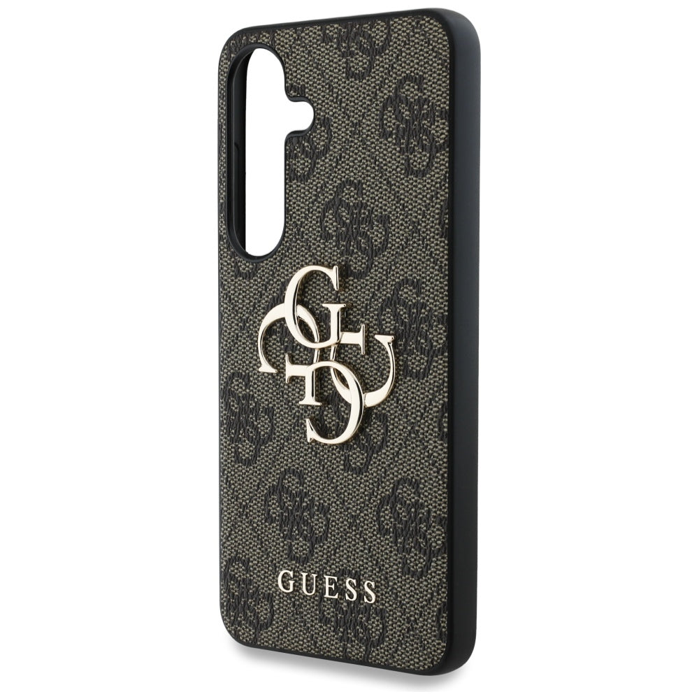 Capa para Samsung Galaxy S25+ S936, Guess, 4G Big Logo, Castanho