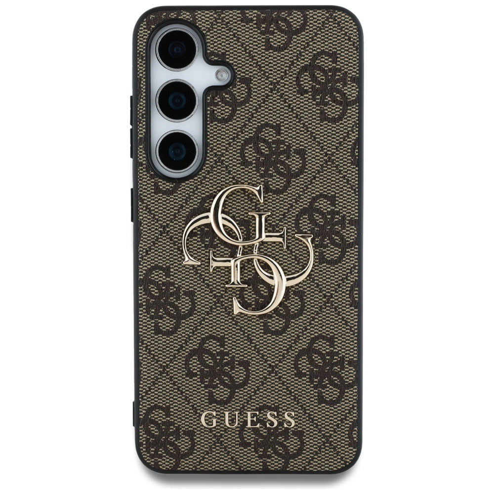 Capa para Samsung Galaxy S25+ S936, Guess, 4G Big Logo, Castanho