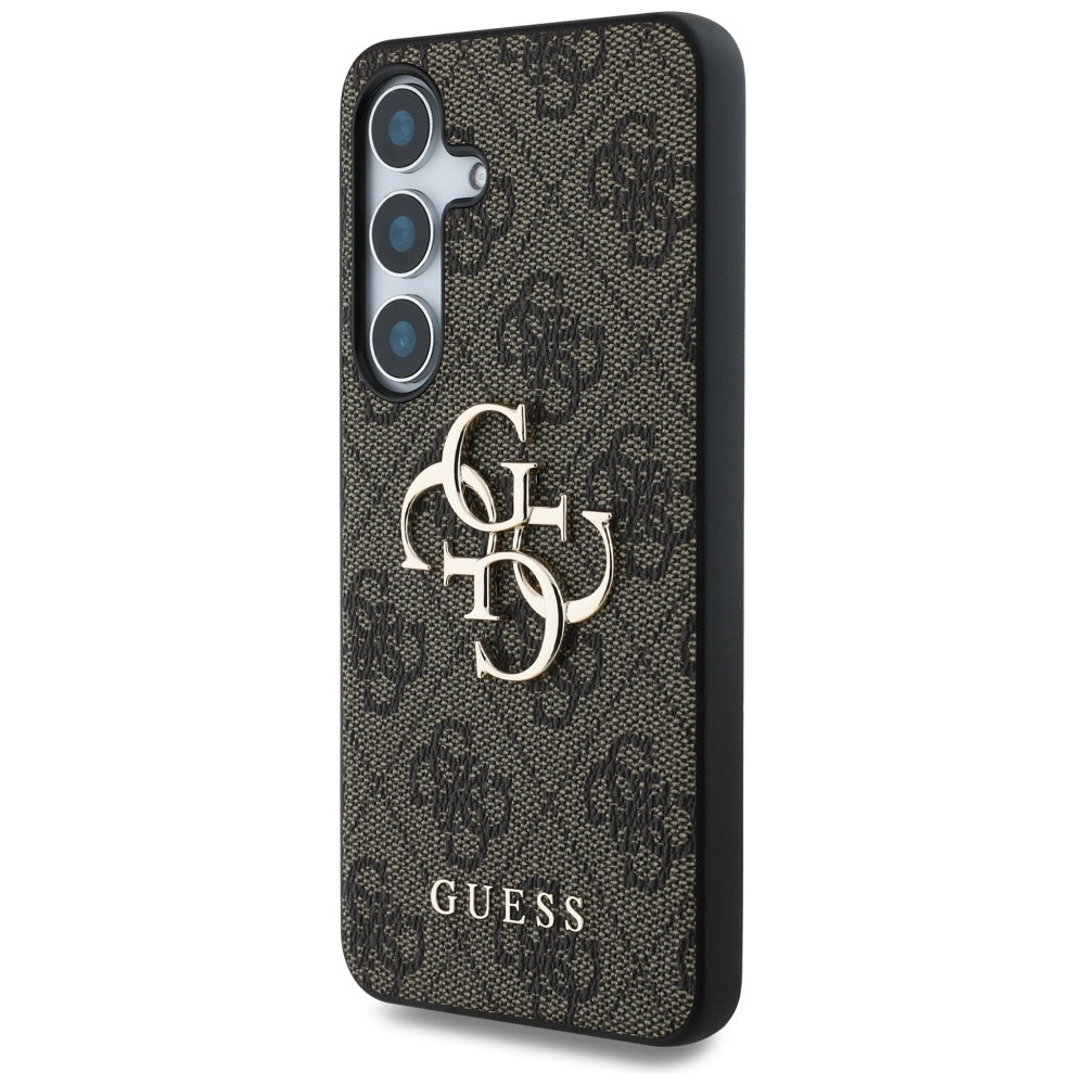 Capa para Samsung Galaxy S25+ S936, Guess, 4G Big Logo, Castanho