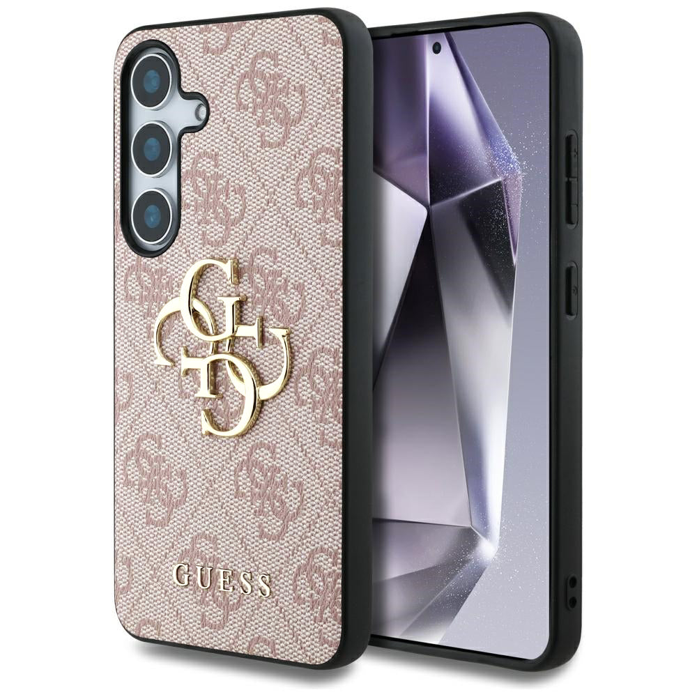 Capa para Samsung Galaxy S25+ S936, Guess, 4G Big Logo, Rosa
