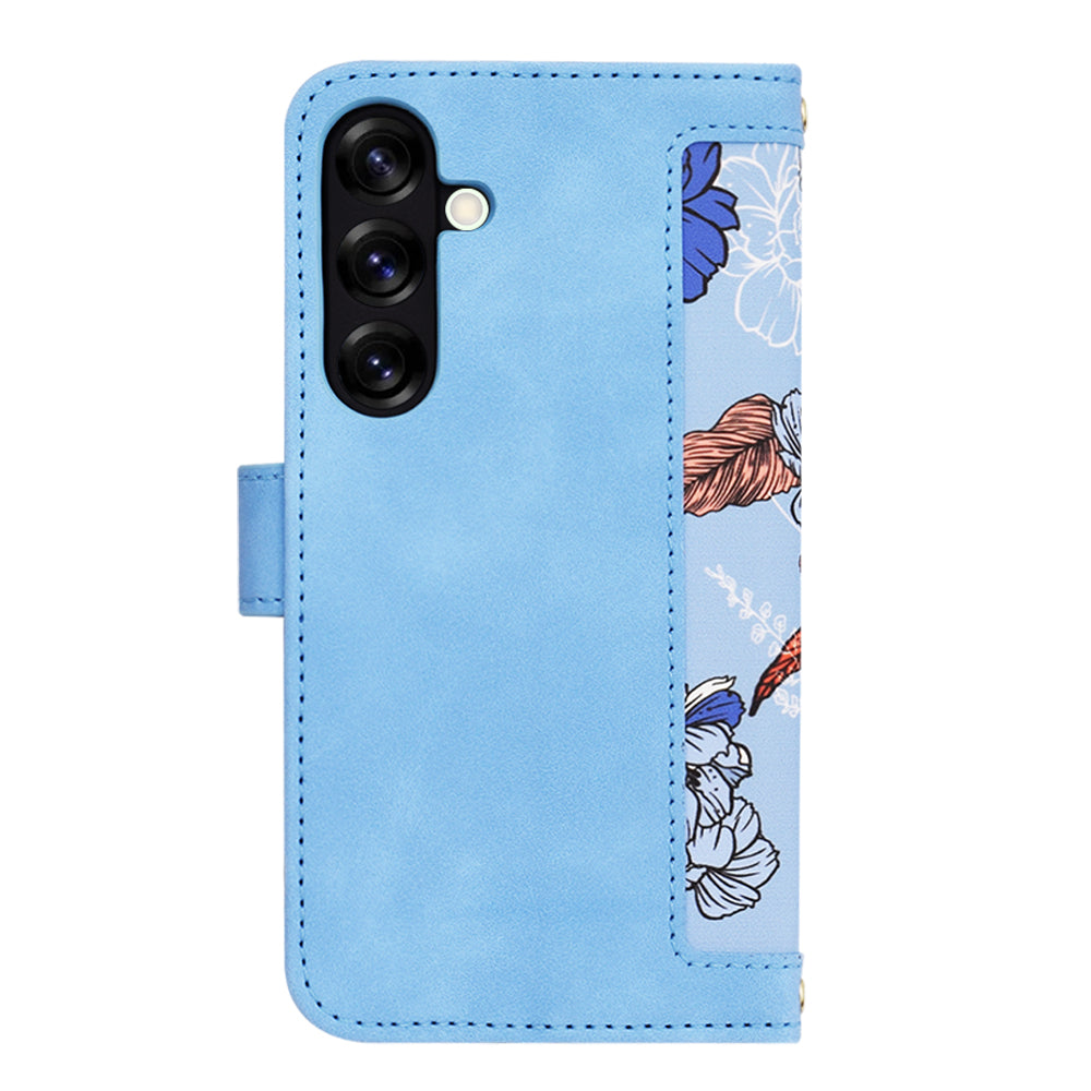 Capa para Samsung Galaxy S25+ S936, Techsuit, FlipCraft, Azul