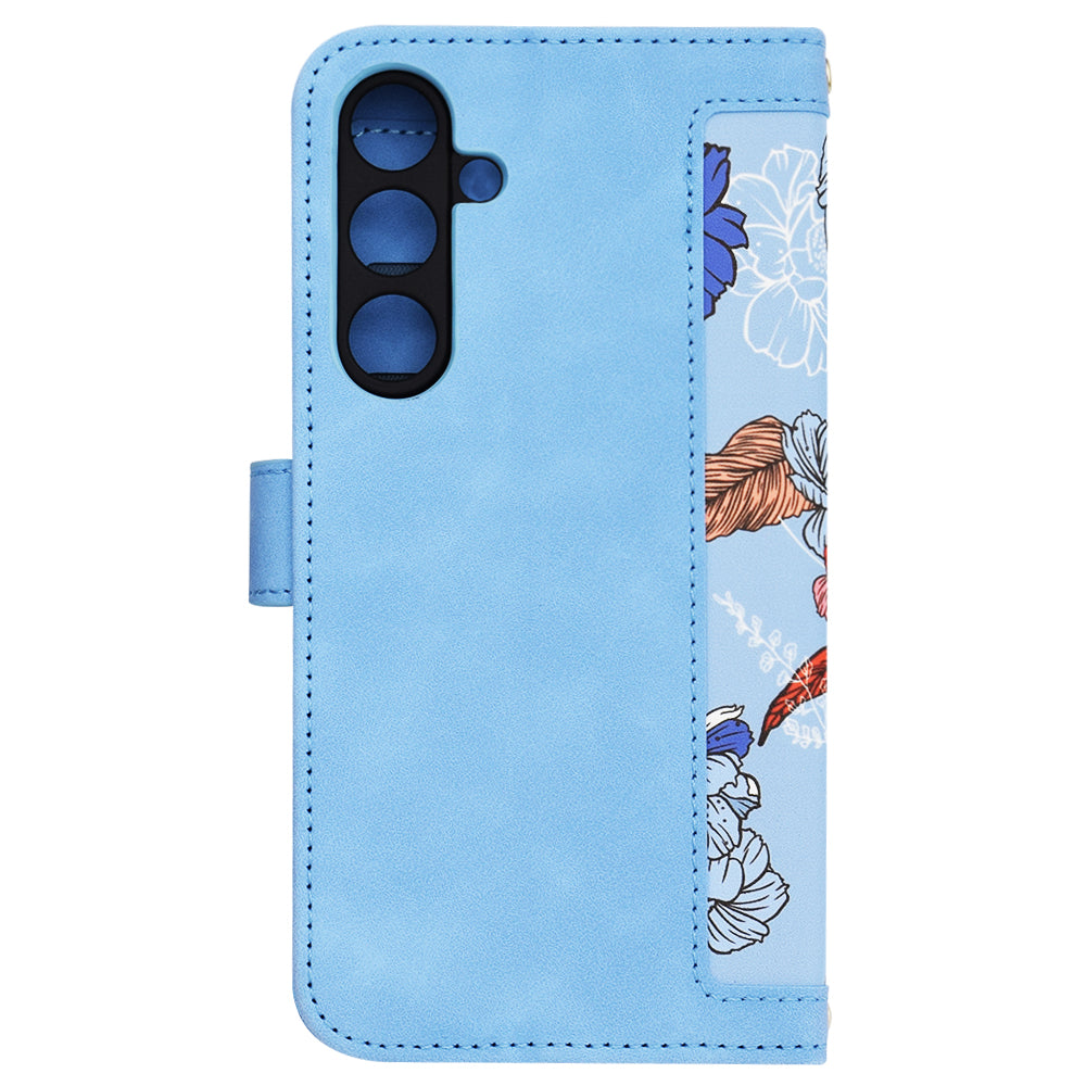 Capa para Samsung Galaxy S25+ S936, Techsuit, FlipCraft, Azul