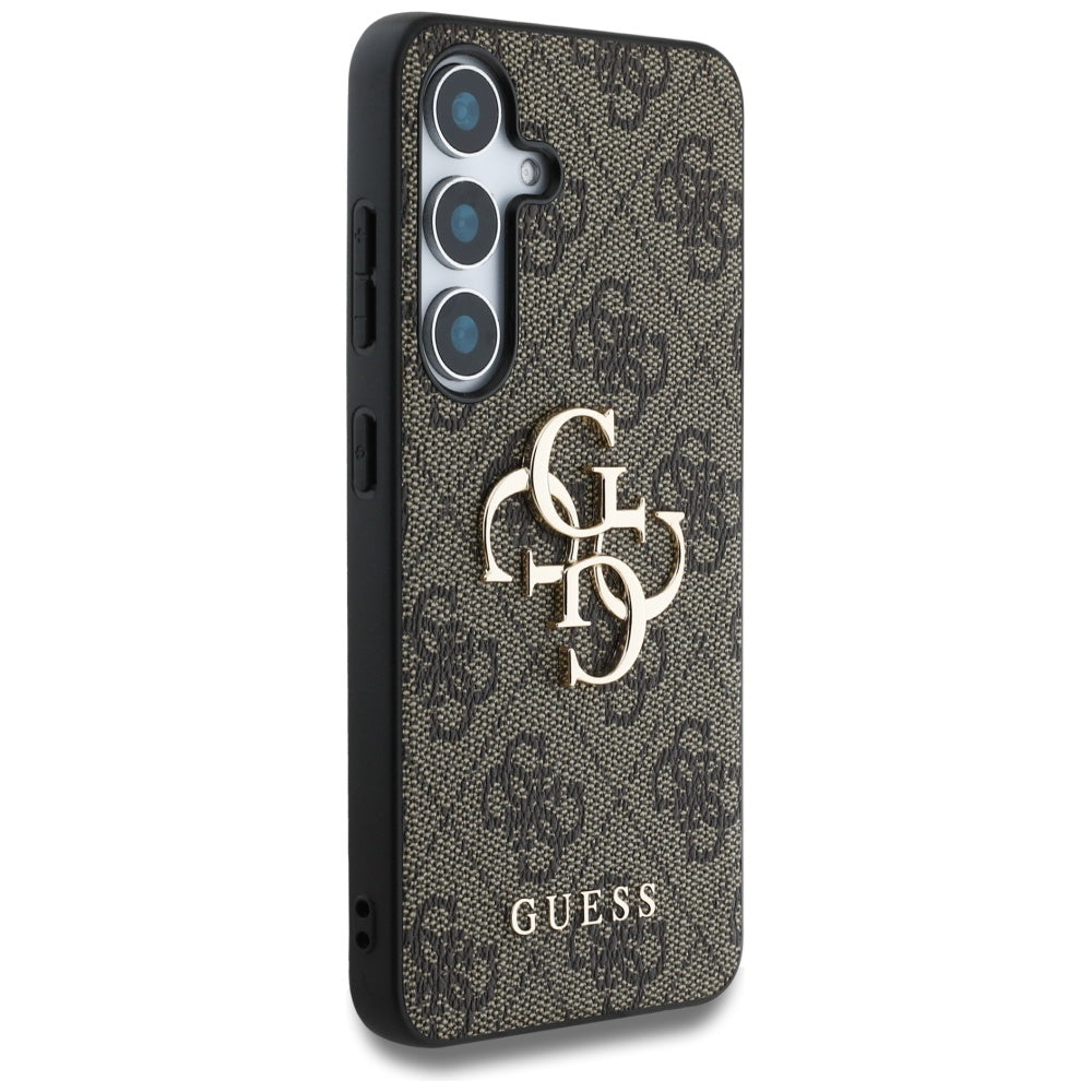 Capa para Samsung Galaxy S25 S931, Guess, 4G Big Logo, Castanho