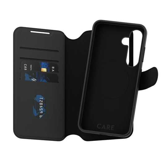 Capa para Samsung Galaxy S25 S931, PanzerGlass, Care Feature Tango Two-in-One, Preta
