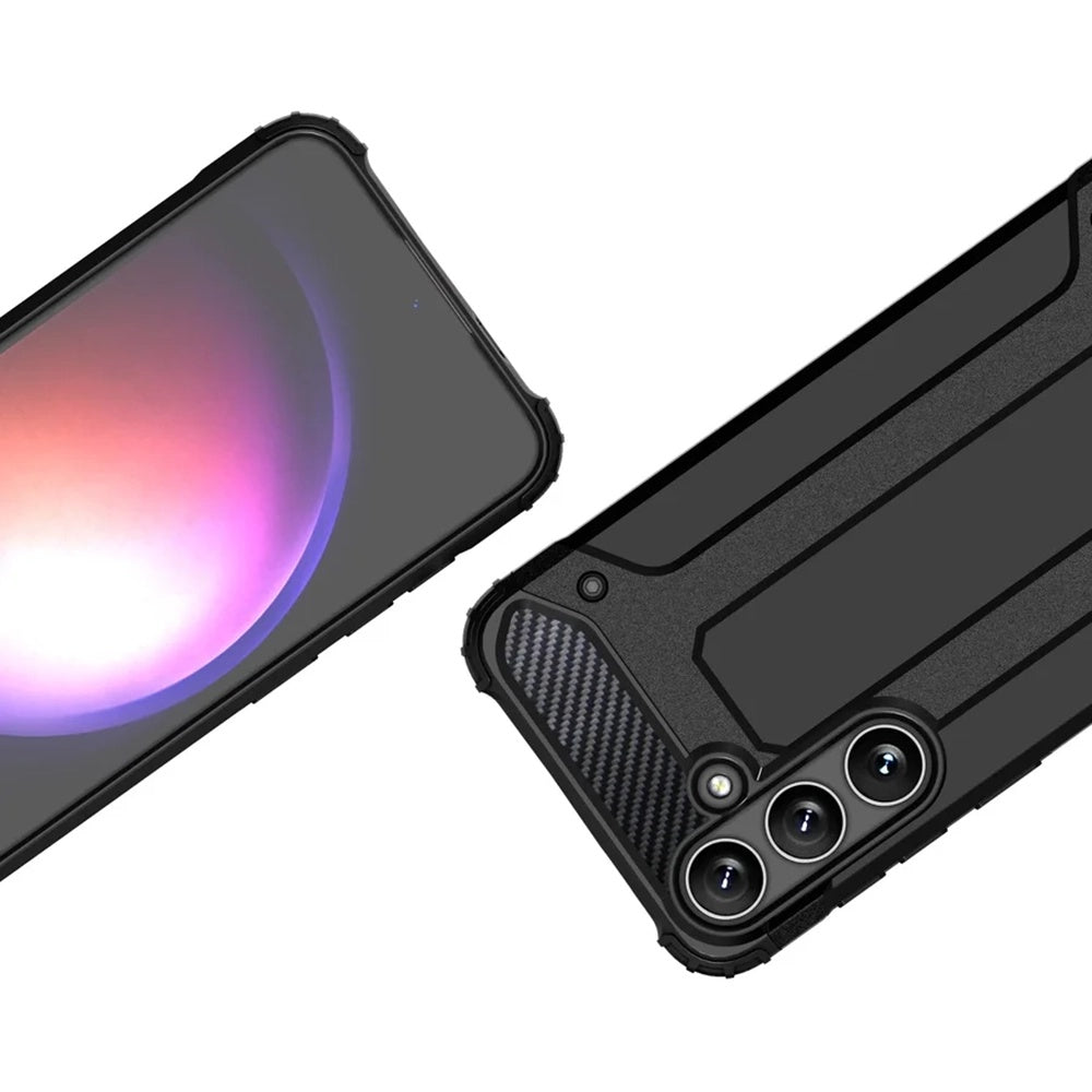 Capa para Samsung Galaxy S25 S931, Techsuit, Hybrid Armor, Preta