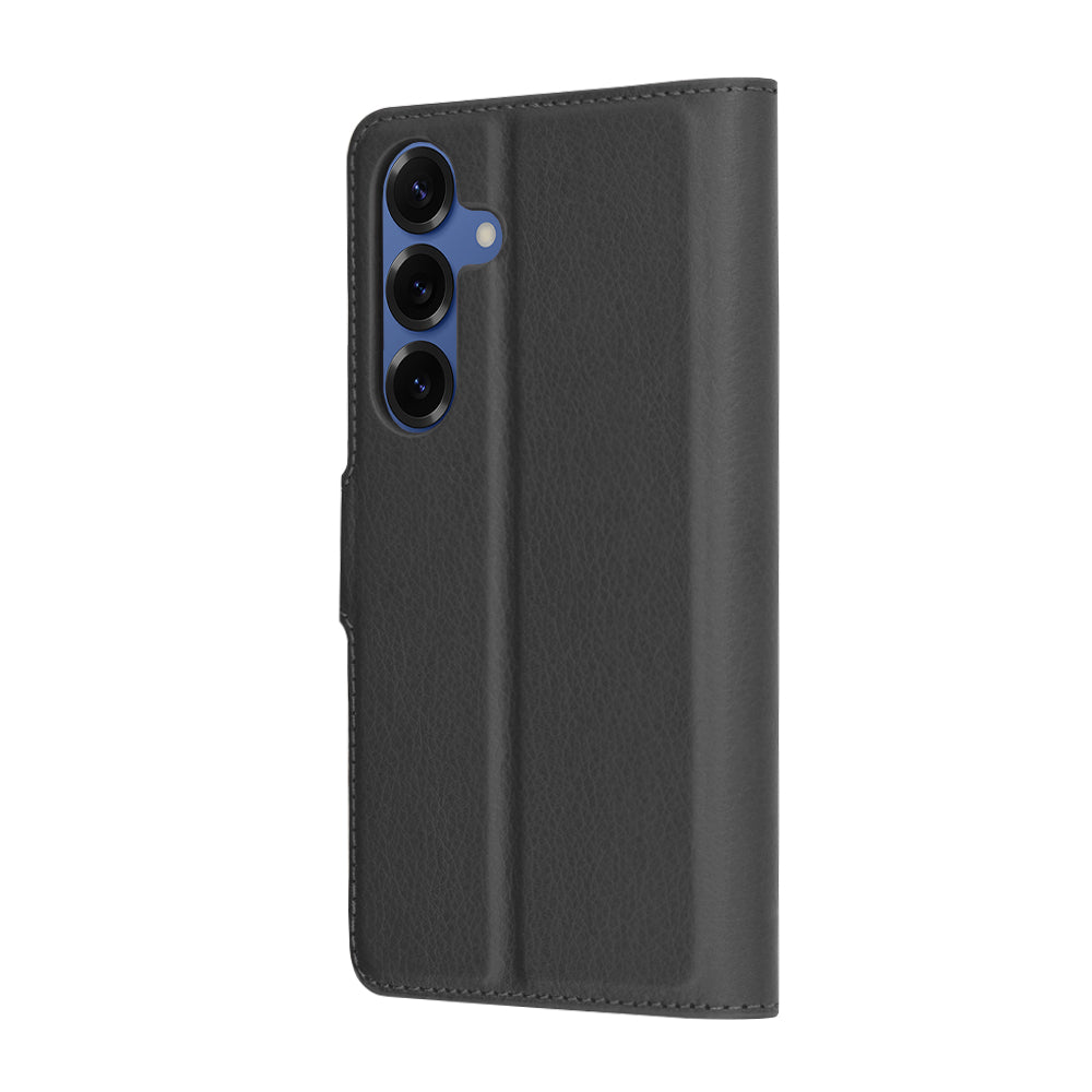 Capa para Samsung Galaxy S25 S931, Techsuit, Leather Folio, Preta