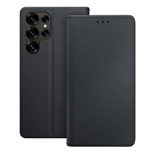 Capa para Samsung Galaxy S25 Ultra S938, 3MK, Carteira, Preta