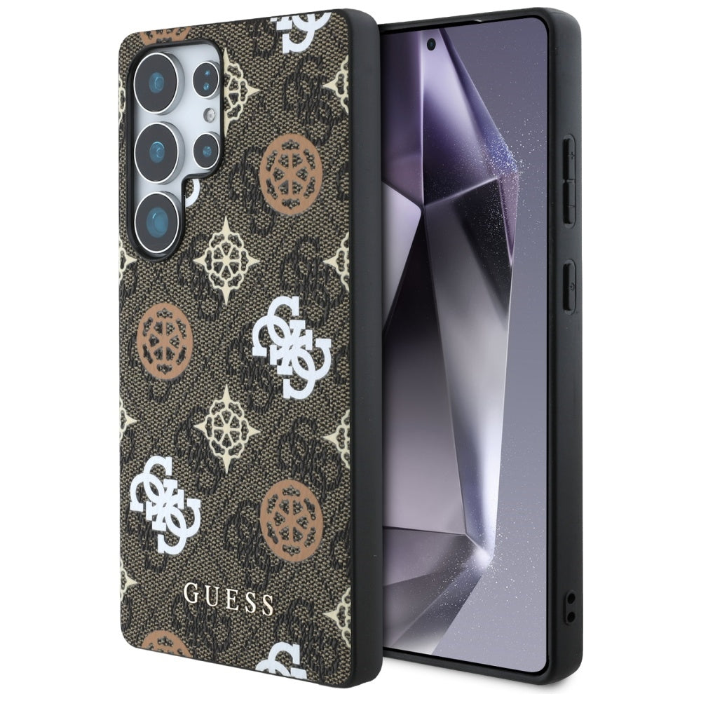 Capa para Samsung Galaxy S25 Ultra S938, Guess, 4G Peony, Marrom