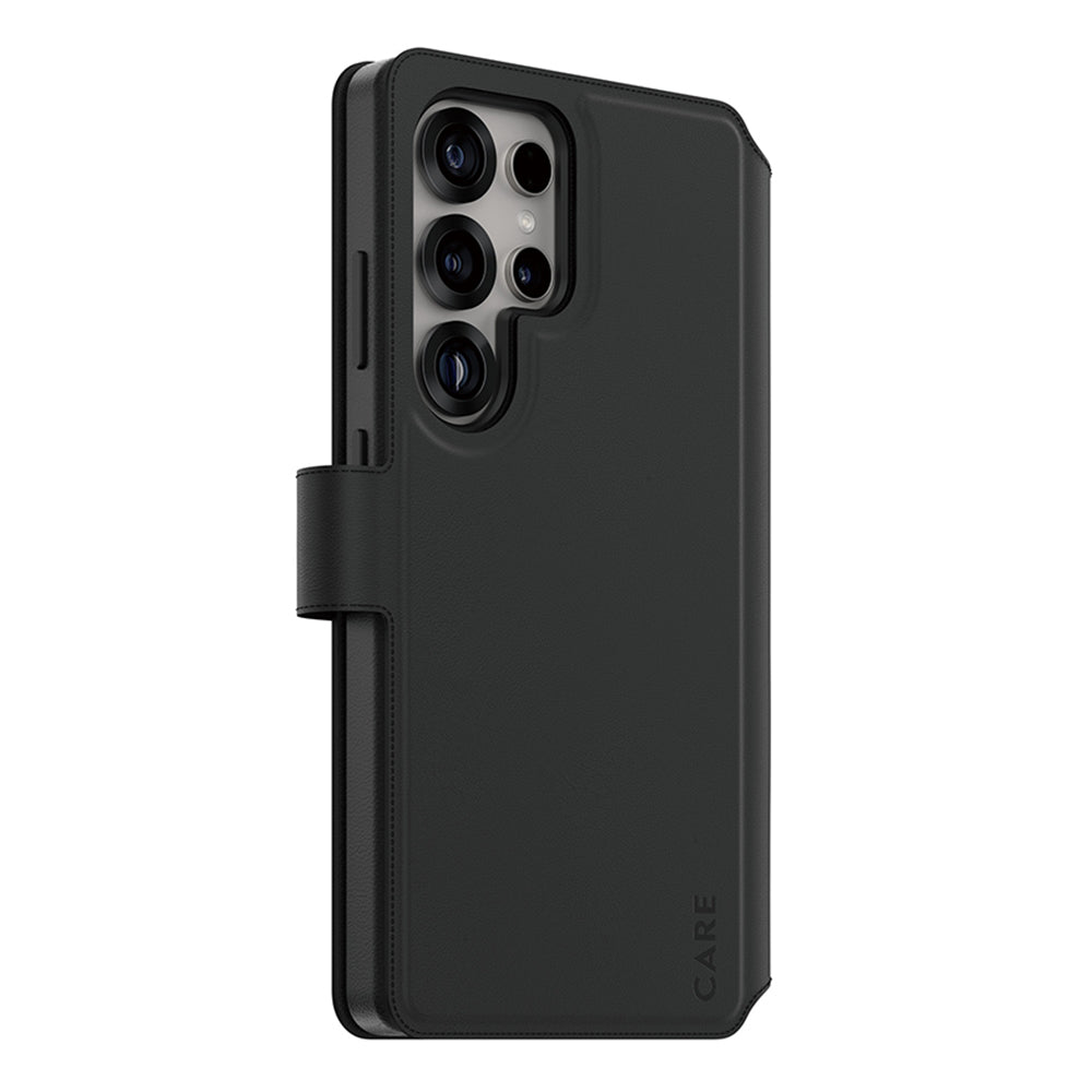 Capa para Samsung Galaxy S25 Ultra S938, PanzerGlass, Care Feature Tango Two-in-One, Preta