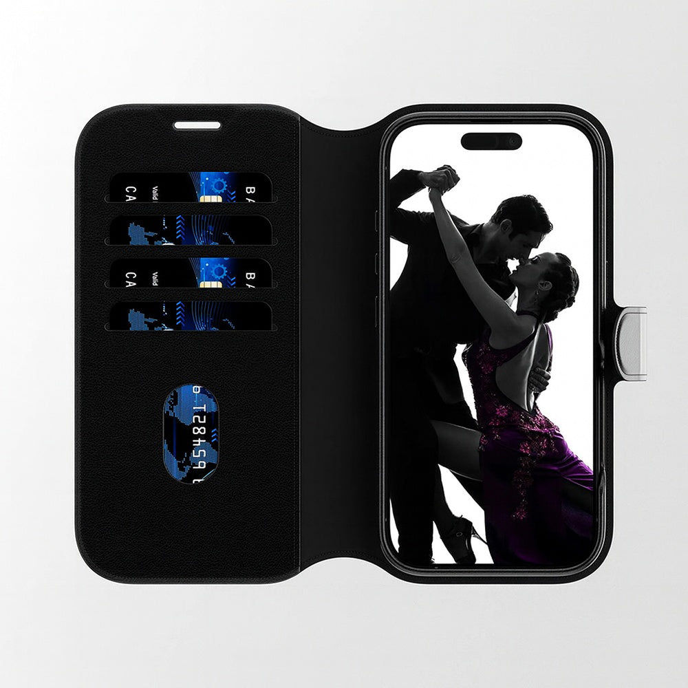 Capa para Samsung Galaxy S25 Ultra S938, PanzerGlass, Care Feature Tango Two-in-One, Preta