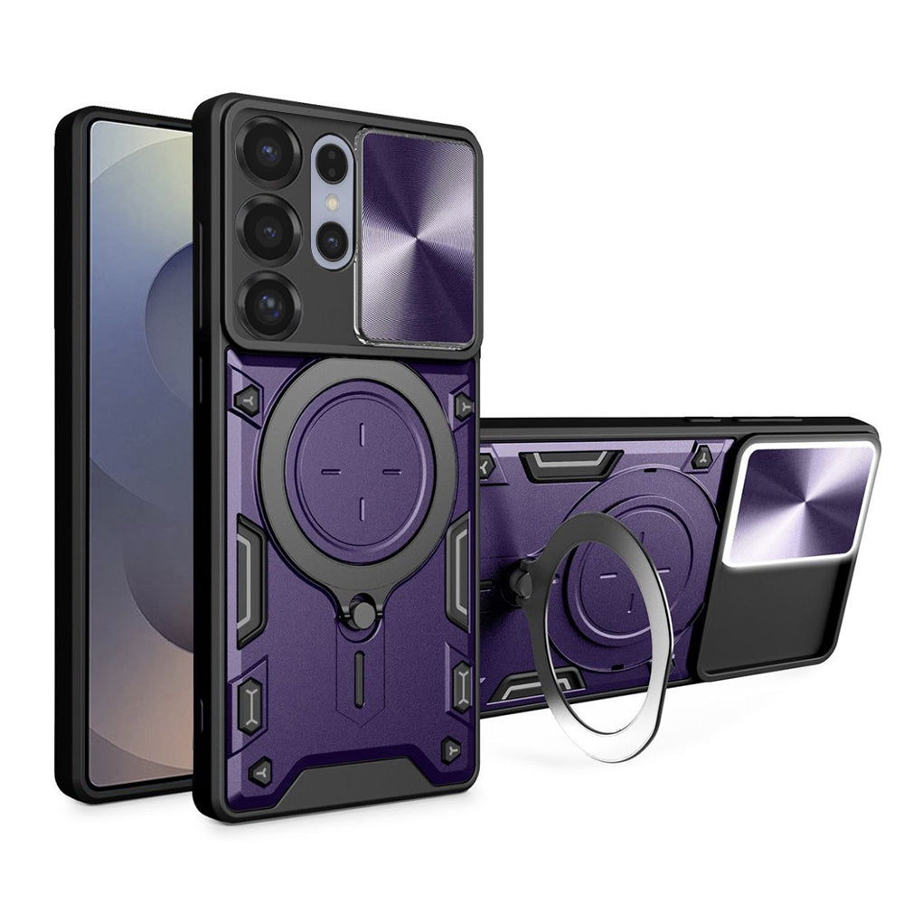 Capa para Samsung Galaxy S25 Ultra S938, Techsuit, CamGuard Pro, Roxa