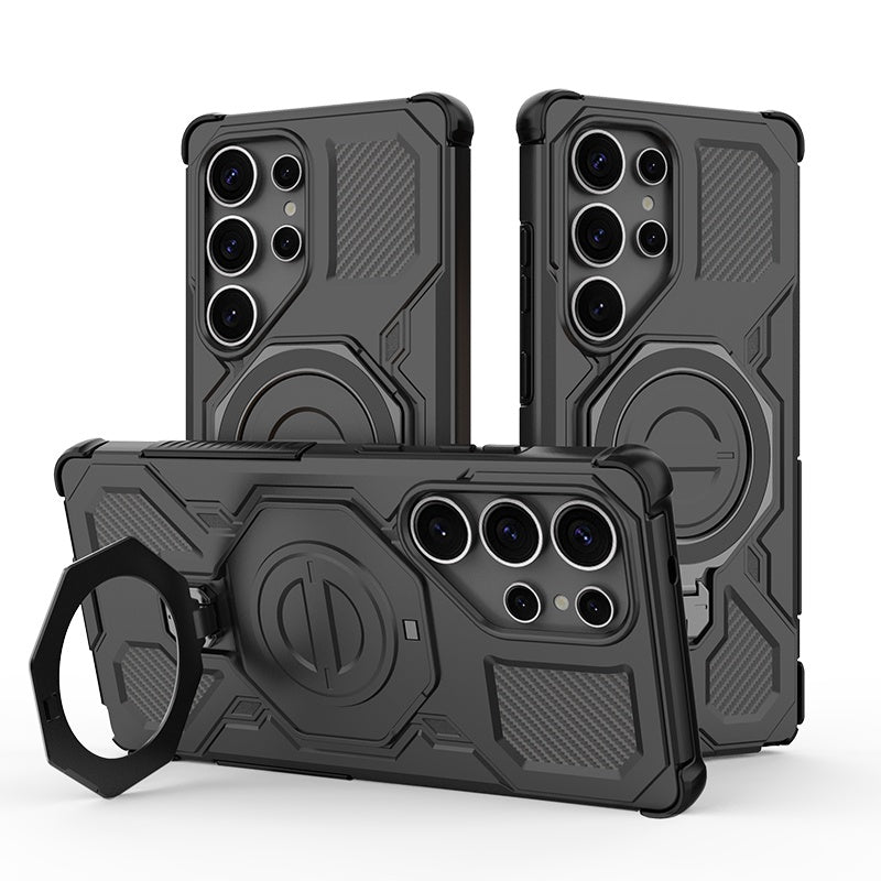 Capa para Samsung Galaxy S25 Ultra S938, Techsuit, Carbon Shield Pro, Preta