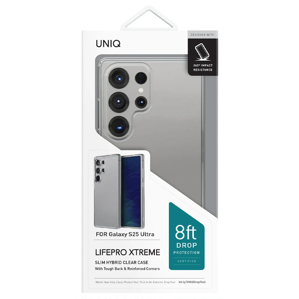 Capa para Samsung Galaxy S25 Ultra S938, UNIQ, LifePro Xtreme, Transparente