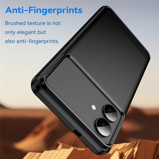 Capa para Samsung Galaxy S26 Edge, Techsuit, Carbono, Preta