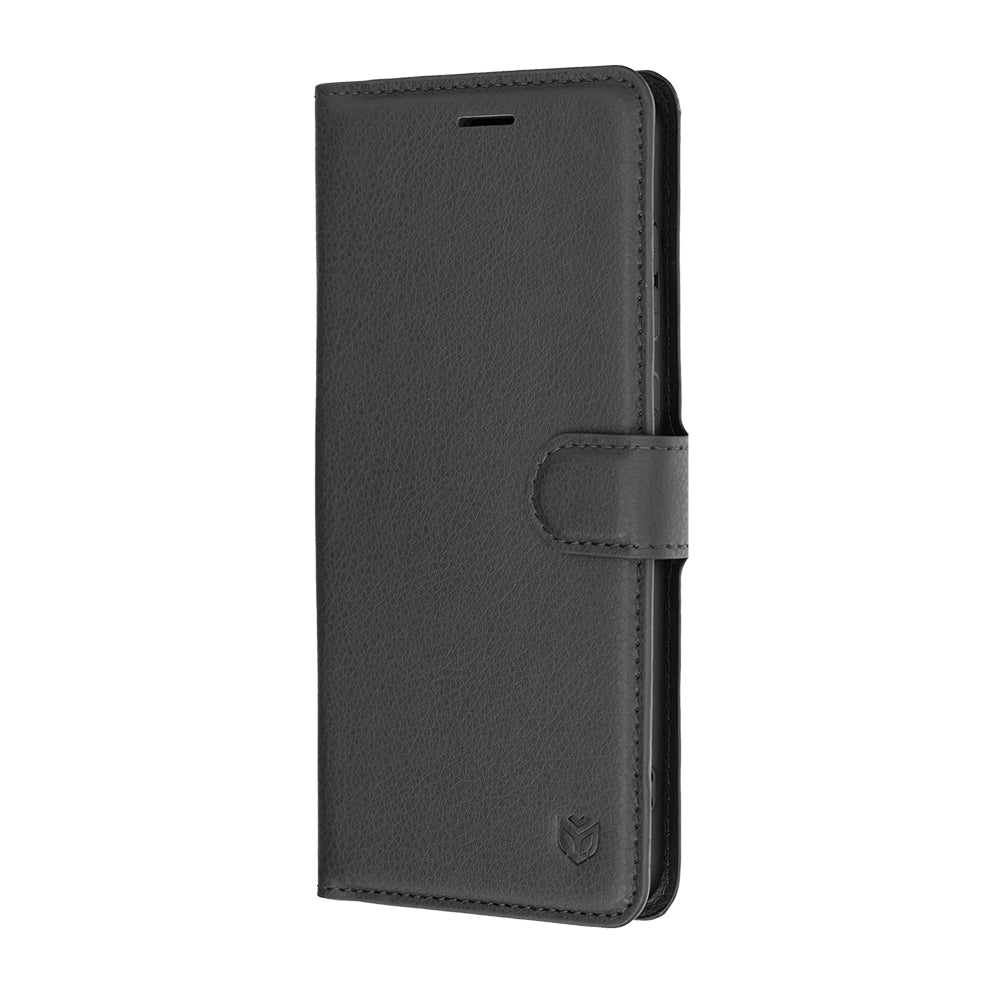 Capa para Samsung Galaxy S26 FE S741 / S25 FE, Techsuit, Leather Folio, Preta
