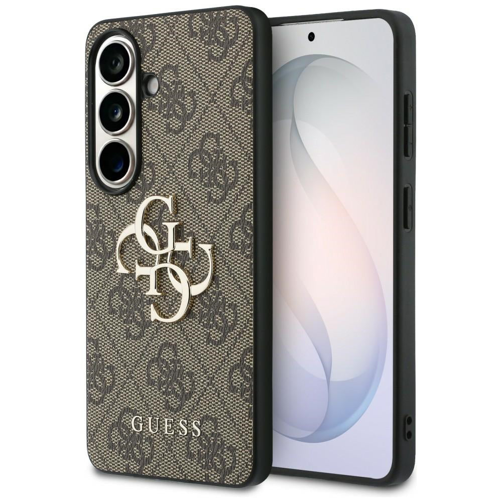 Capa para Samsung Galaxy S26 Plus S947, Guess, 4G Big Logo, Castanho