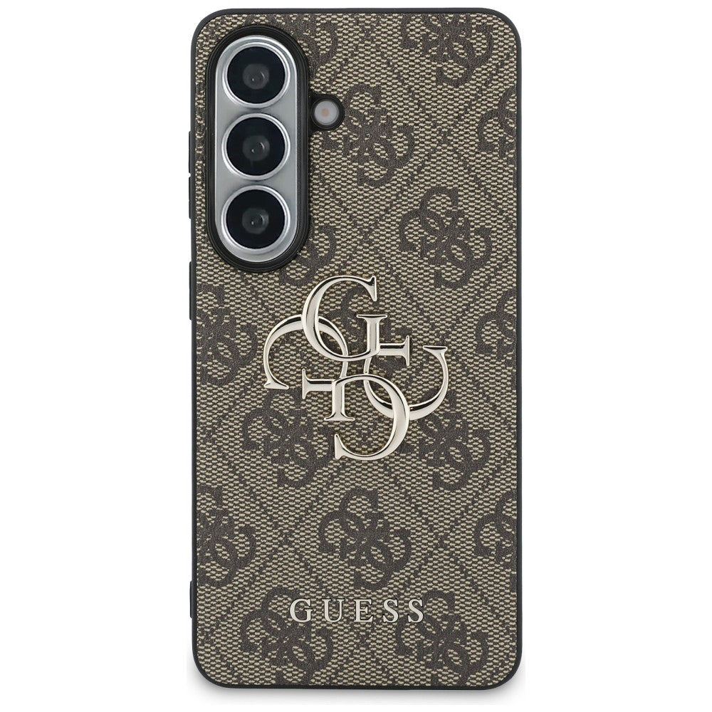 Capa para Samsung Galaxy S26 Plus S947, Guess, 4G Big Logo, Castanho