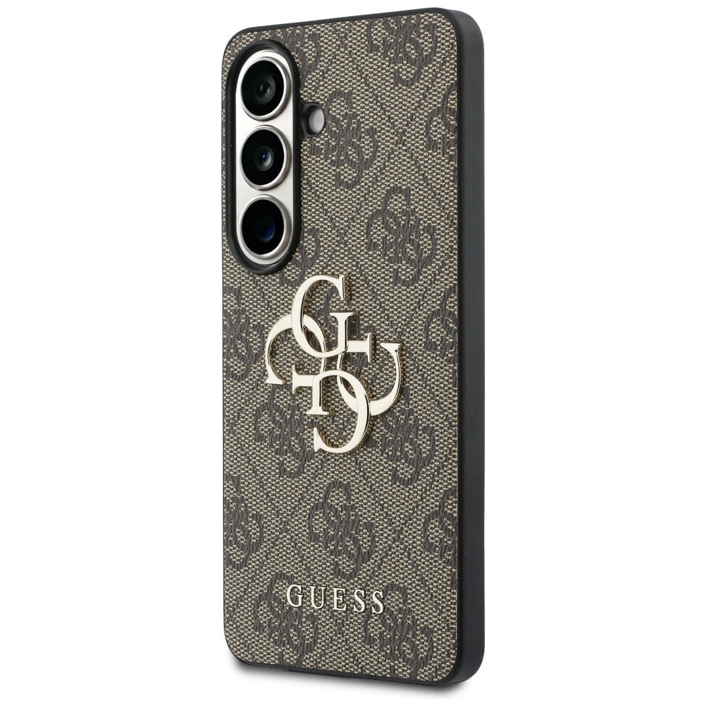 Capa para Samsung Galaxy S26 Plus S947, Guess, 4G Big Logo, Castanho