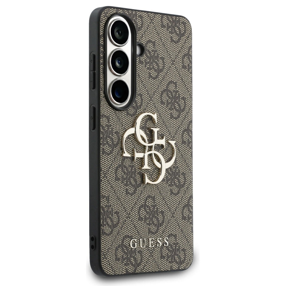 Capa para Samsung Galaxy S26 Plus S947, Guess, 4G Big Logo, Castanho