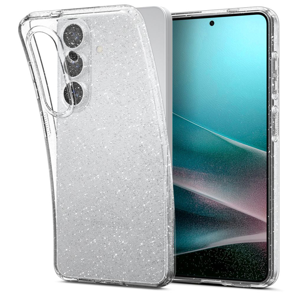 Capa para Samsung Galaxy S26 Plus S947, Spigen, Liquid Crystal Glitter, Transparente ACS10703