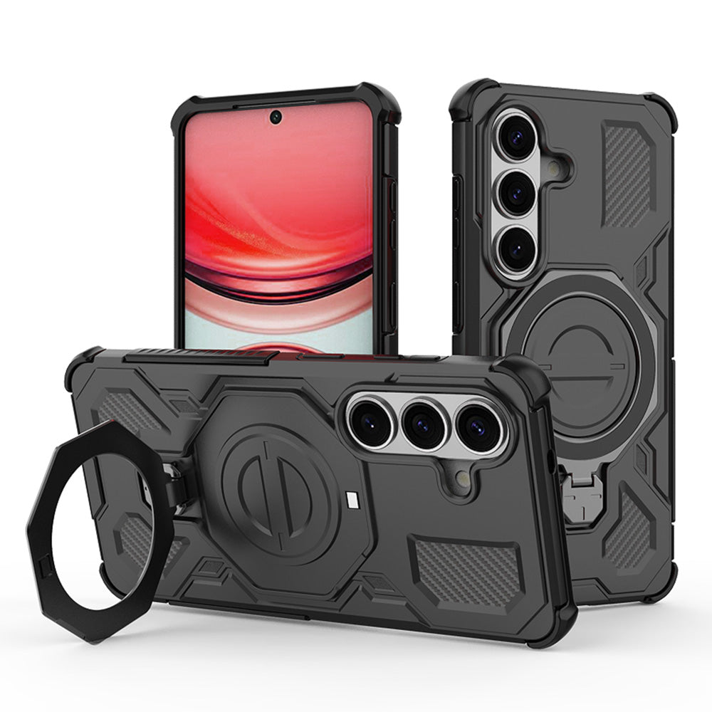 Case for Samsung Galaxy S26 Plus S947, Techsuit, Carbon Shield Pro, Black
