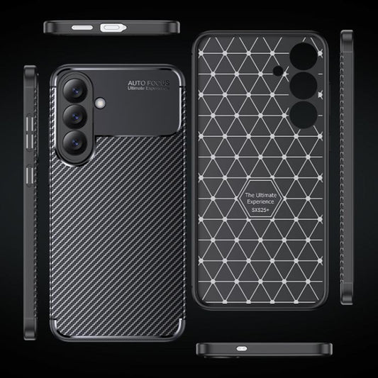 Capa para Samsung Galaxy S26 Plus, Techsuit, CarbonFiber, Preta