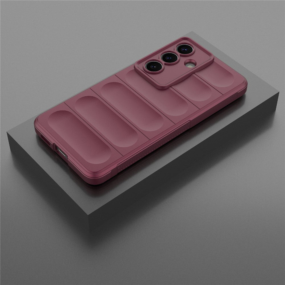 Capa para Samsung Galaxy S26 Plus S947, Techsuit, Magic Shield, Cor de Cereja