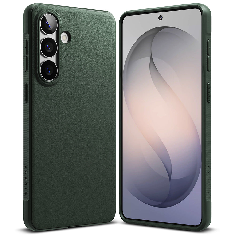 Capa para Samsung Galaxy S26 S942, Ringke, Onyx, Verde Escuro