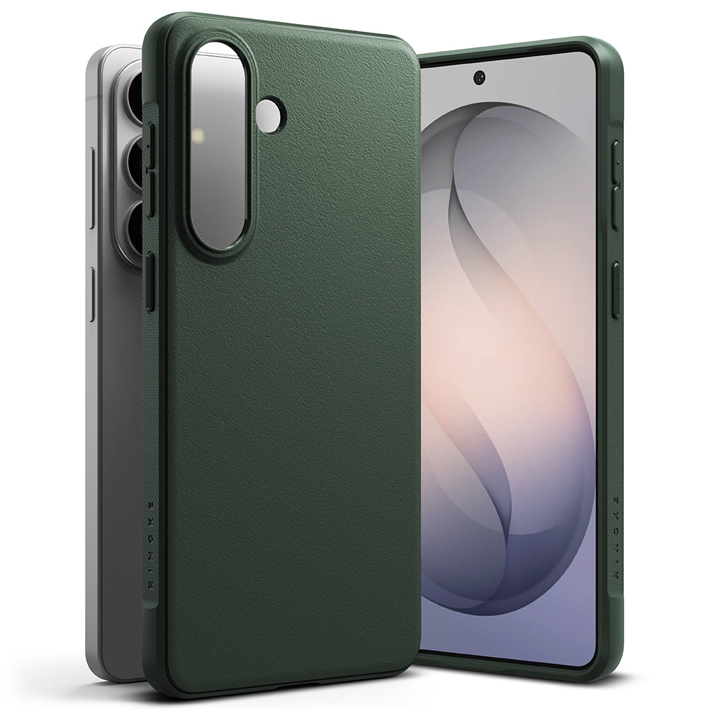 Capa para Samsung Galaxy S26 S942, Ringke, Onyx, Verde Escuro