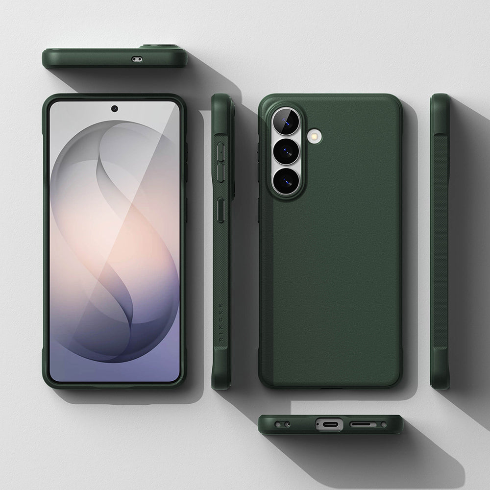 Capa para Samsung Galaxy S26 S942, Ringke, Onyx, Verde Escuro