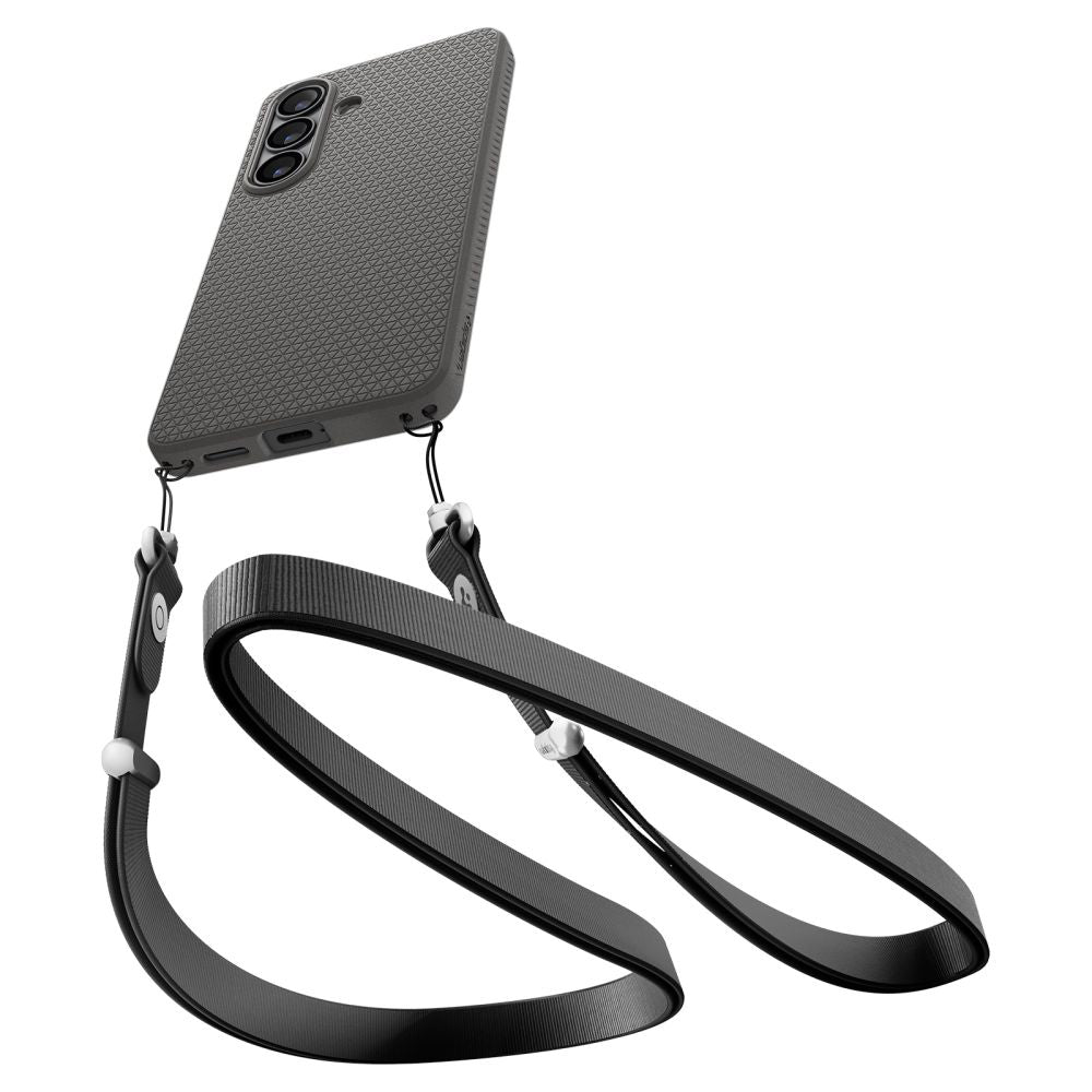 Capa para Samsung Galaxy S26 S942, Spigen, Liquid Air, Cinza ACS11217