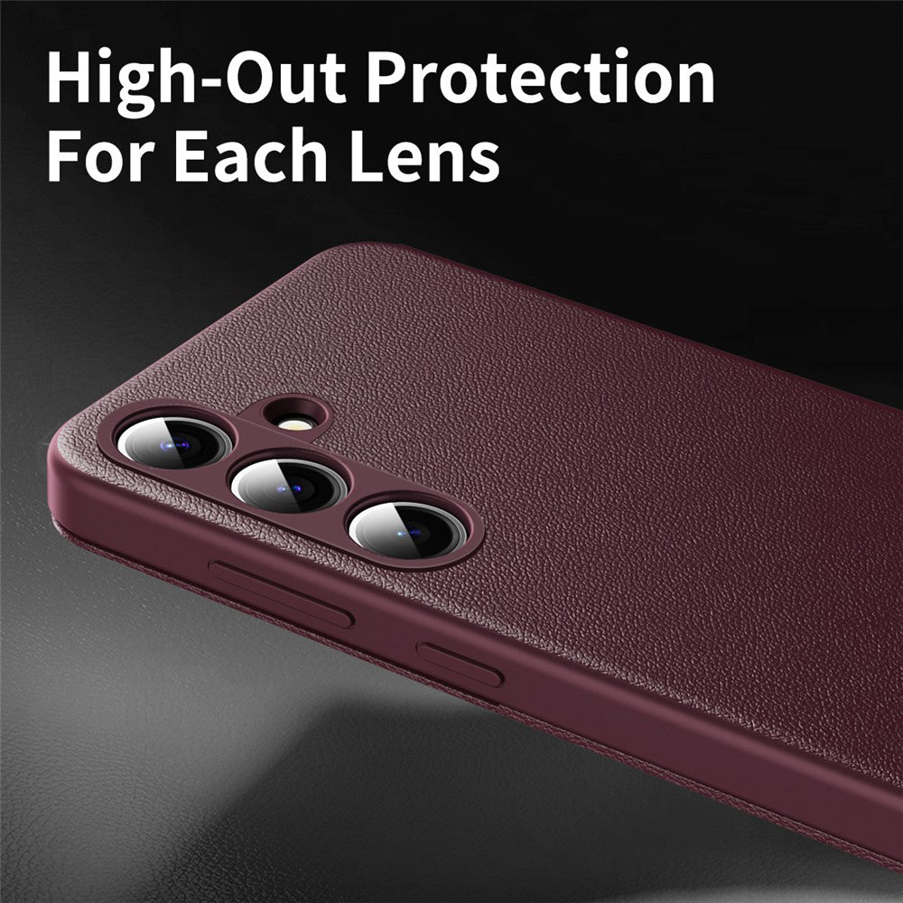 Capa para Samsung Galaxy S26 S942, Techsuit, SmartView, Vermelha
