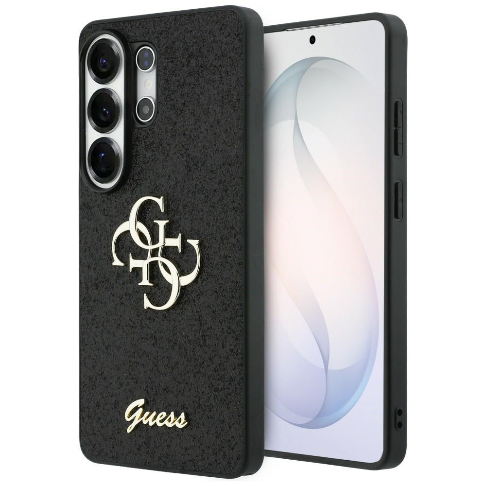 Capa para Samsung Galaxy S26 Ultra S948, Guess, Fixed Glitter Big 4G Metal Frame, Preta