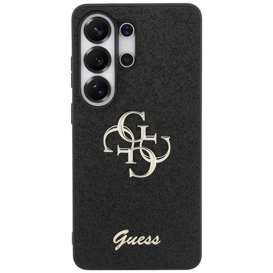 Capa para Samsung Galaxy S26 Ultra S948, Guess, Fixed Glitter Big 4G Metal Frame, Preta