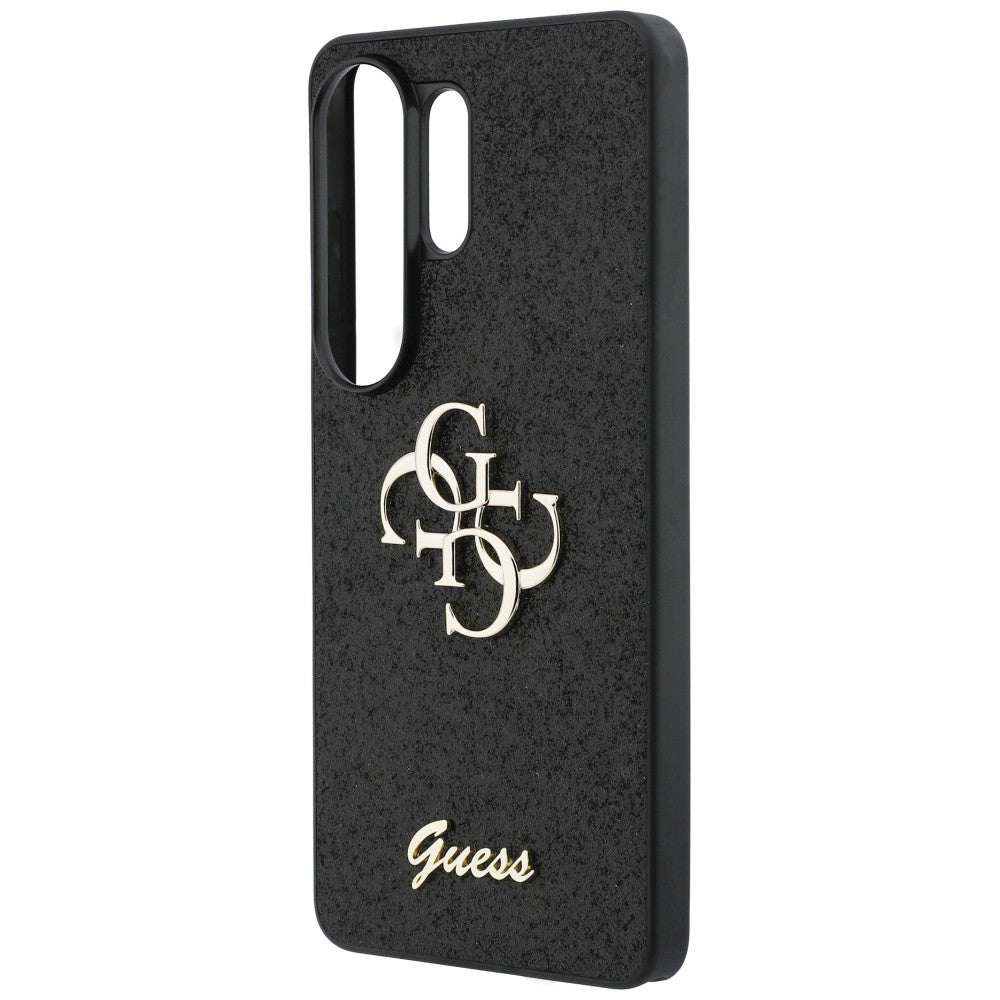 Capa para Samsung Galaxy S26 Ultra S948, Guess, Fixed Glitter Big 4G Metal Frame, Preta