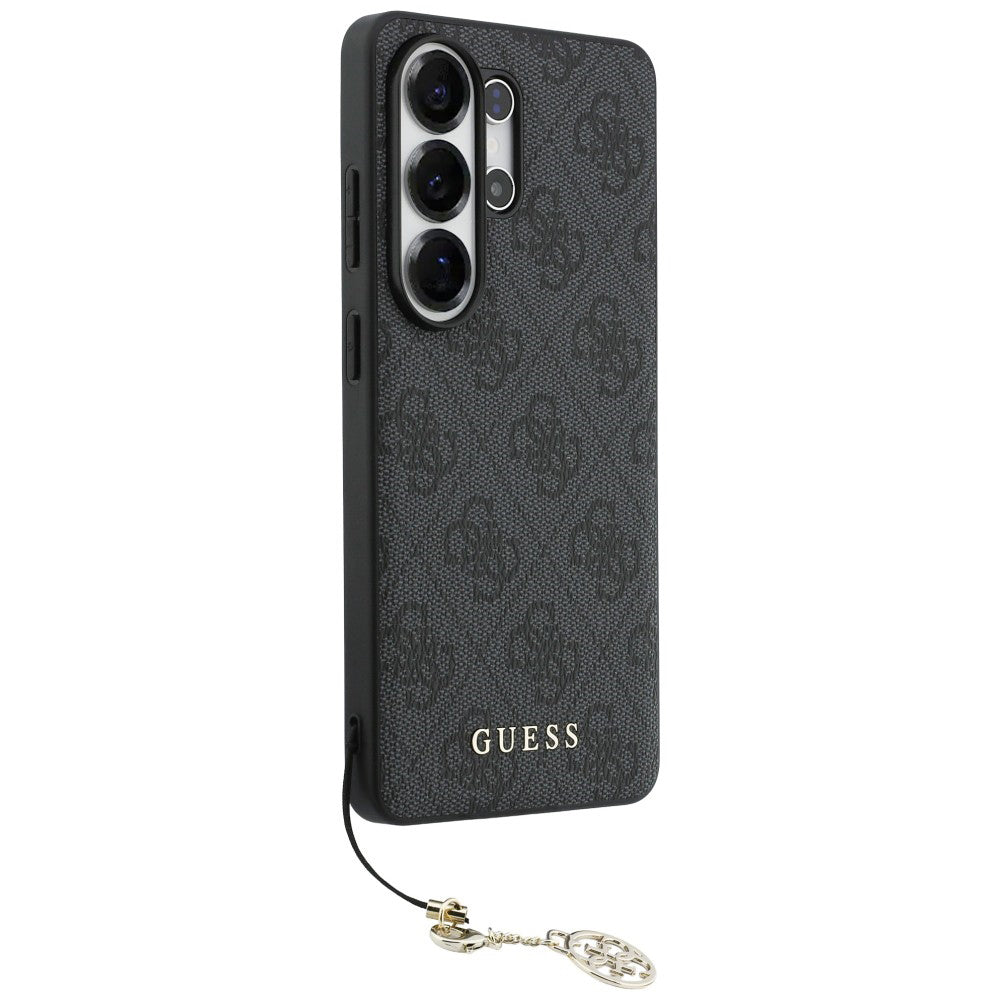 Capa para Samsung Galaxy S26 Ultra S948, Guess, 4G Classic Logo Charm, Preta