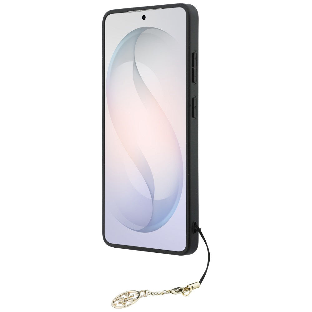 Capa para Samsung Galaxy S26 Ultra S948, Guess, 4G Classic Logo Charm, Preta