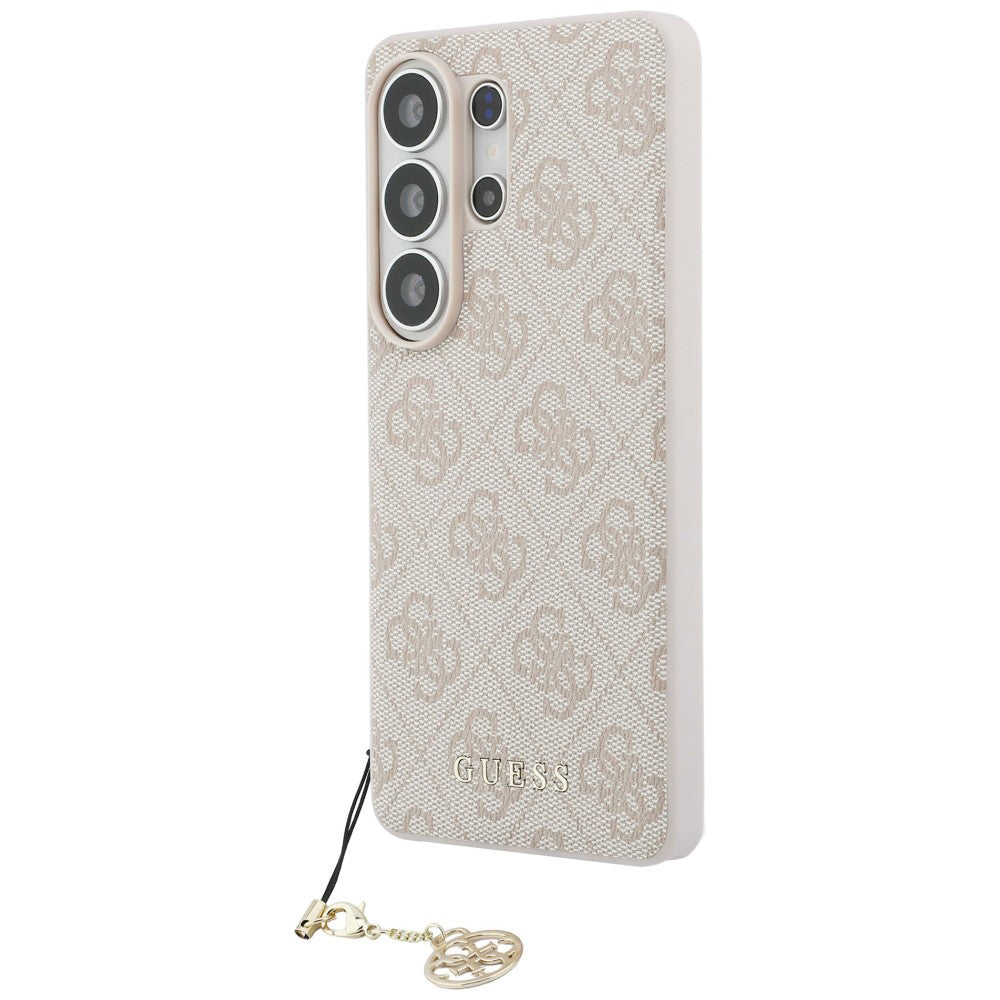 Capa para Samsung Galaxy S26 Ultra S948, Guess, 4G Classic Logo Charm, Rosa