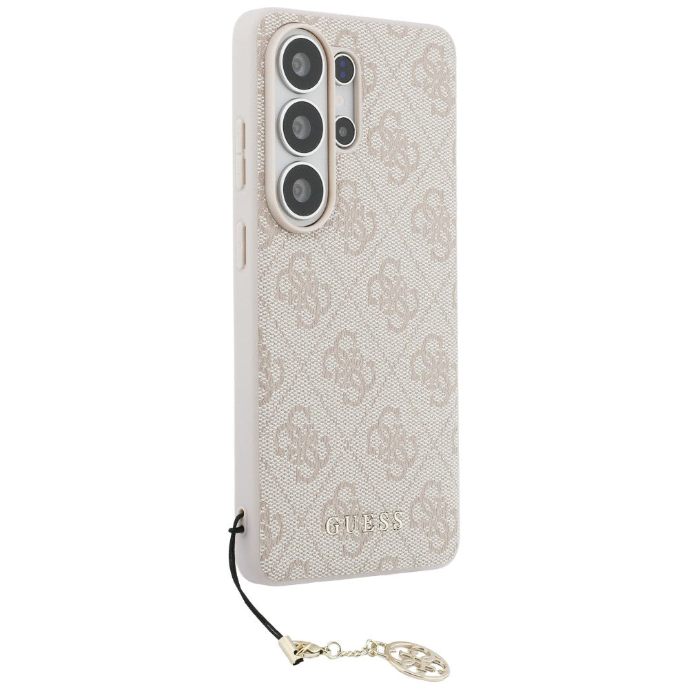 Capa para Samsung Galaxy S26 Ultra S948, Guess, 4G Classic Logo Charm, Rosa