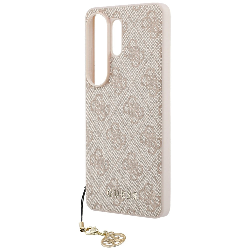 Capa para Samsung Galaxy S26 Ultra S948, Guess, 4G Classic Logo Charm, Rosa