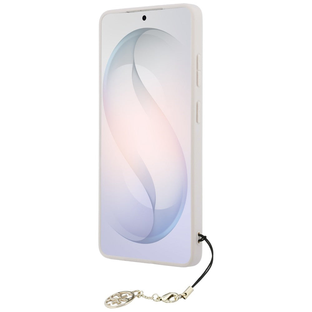Capa para Samsung Galaxy S26 Ultra S948, Guess, 4G Classic Logo Charm, Rosa