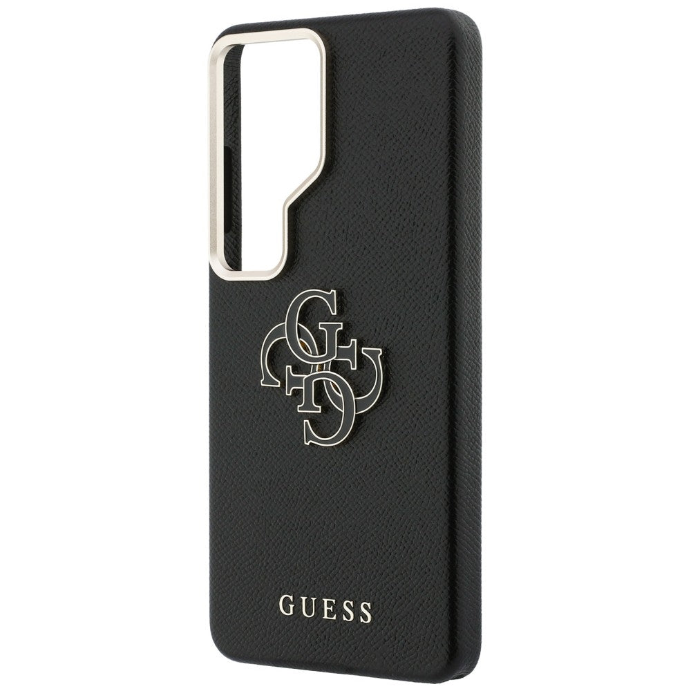 Capa para Samsung Galaxy S26 Ultra S948, Guess, 4G Grained Big and Classic Logo, Preta