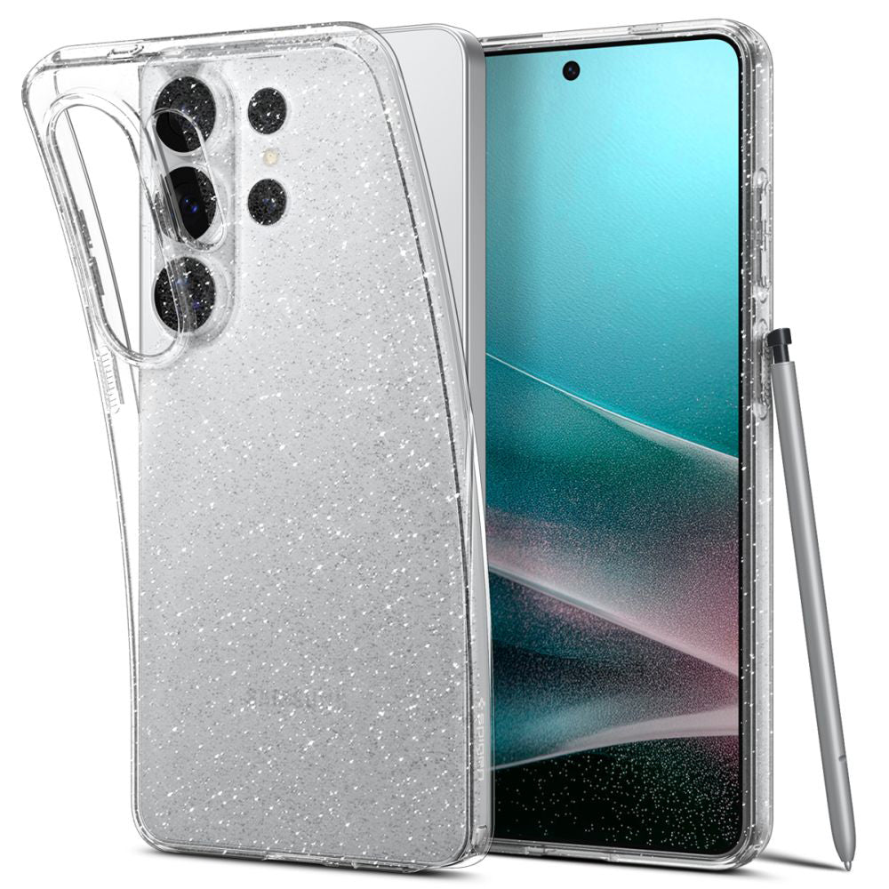 Capa para Samsung Galaxy S26 Ultra S948, Spigen, Liquid Crystal Glitter, Transparente ACS10673
