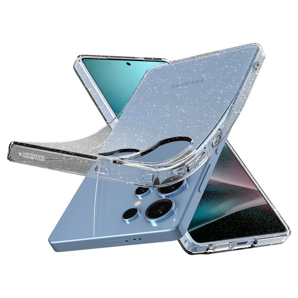 Capa para Samsung Galaxy S26 Ultra S948, Spigen, Liquid Crystal Glitter, Transparente ACS10673